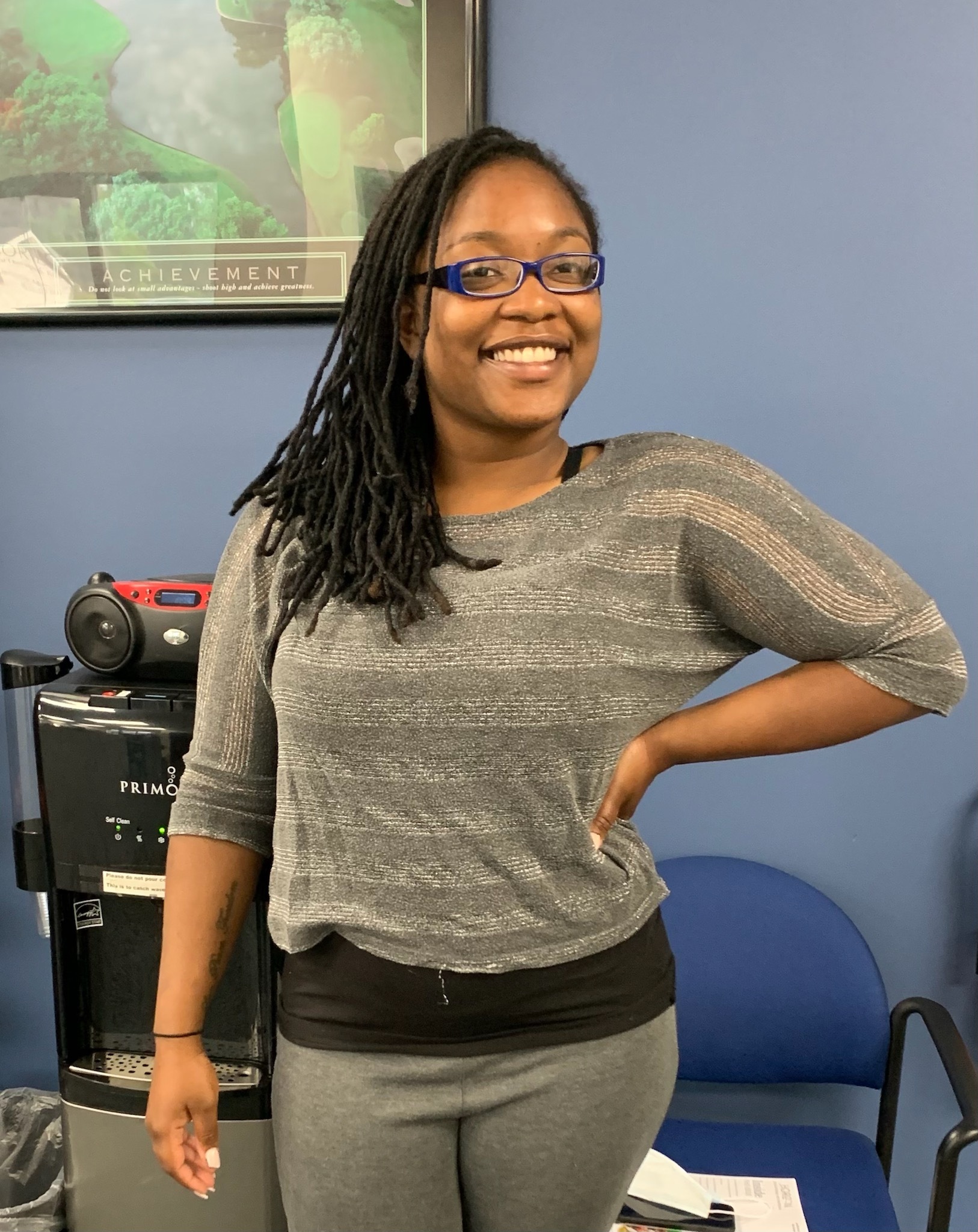 Suleng Cooper successfully completed physical therapy in Flint Michigan with less pain