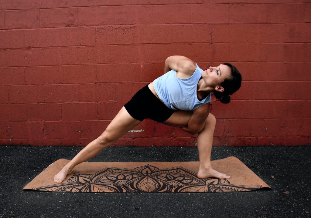 Woman doing Stretching Exercises
