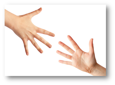 Human hands