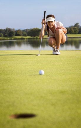 Woman Golf Player